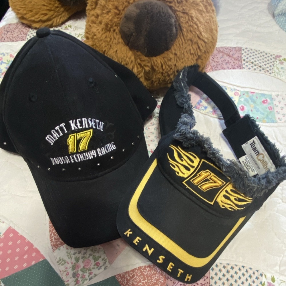 Team Matt Kenseth Roush Fenway Racing NASCAR Cap & Visor Black Yellow